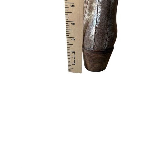 Seychelles Wanderlust Booties  Metallic 7.5 Tan Brown Metallic - Picture 8 of 8